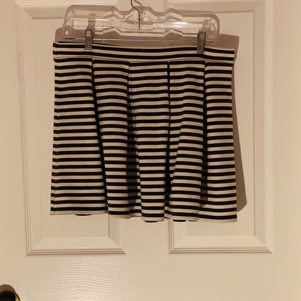 Striped Mini Skirt